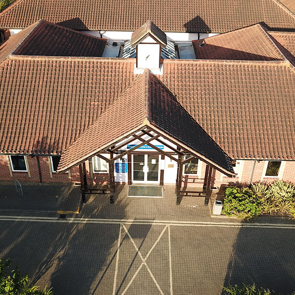 Kesgrave Community Centre - Aerial Shot