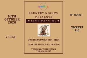 Line Dancing 16th October