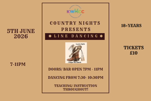 Line Dancing 5 June