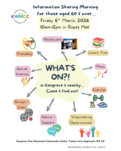 Poster for What's On Event - 6th March 2026