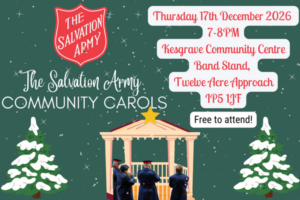 Salvation Army Community Carols at KWMCC 2026