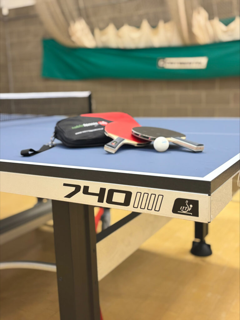ITTF Approved Table Tennis Tables available to hire at KWMCC