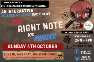 The Right Note to Murder Radio Play at KWMCC
