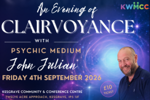 John Julian Clairvoyant Evening at KWMCC