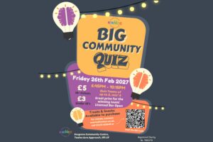 Big Community Quiz happening at KWMCC on 26th February 2027